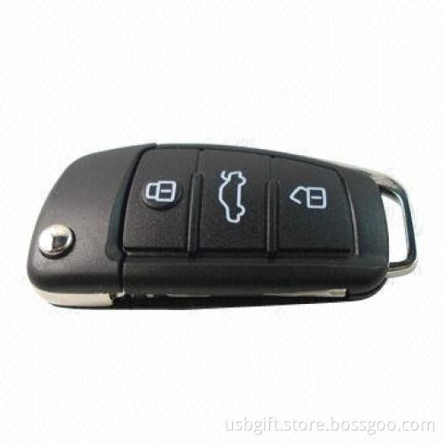 USB disk, 8GB memory capacity, 8GB custom logo car key shaped, promotional gift